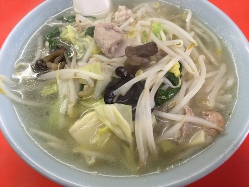 「野菜ラーメン：800円」@木蘭の写真