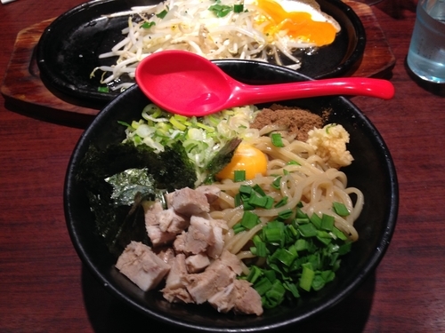 「まぜそば」@ラーメン番長 銀次郎 知立刈谷店の写真