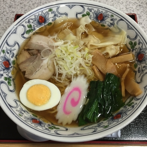 「ワンタンメン（￥900）」@レストラン あさやの写真