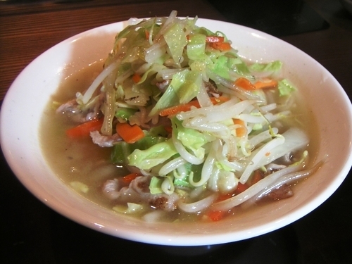 「タンメン800円(税込)」@餃子とタンメン 天の写真