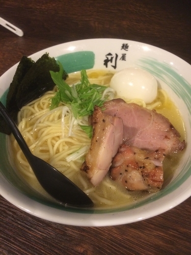 「【限定】特製鶏白湯らーめん」@自家製麺 麺屋 利八の写真