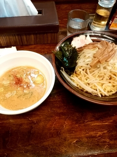 「旨味噌つけ麺(大盛100円)」@麺屋 萩の写真
