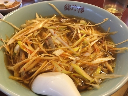 「葱ラーメン」@錦珍楼の写真