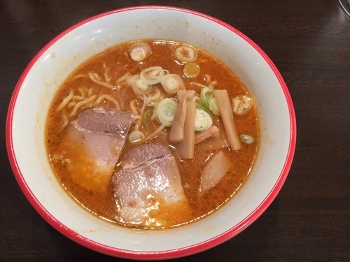 「烈火味噌らぁめん」@北海道拉麺 烈火大王の写真