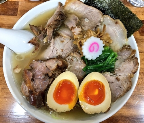 「しおチャーシューメン」@オランダ軒の写真