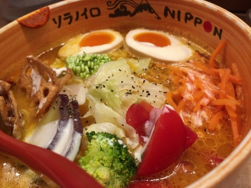 「特製ベジソバ」@ソラノイロ NIPPONの写真