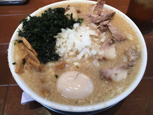 「特製中華そば 鬼油」@燕三条中華そば ぎと家 武里本店の写真