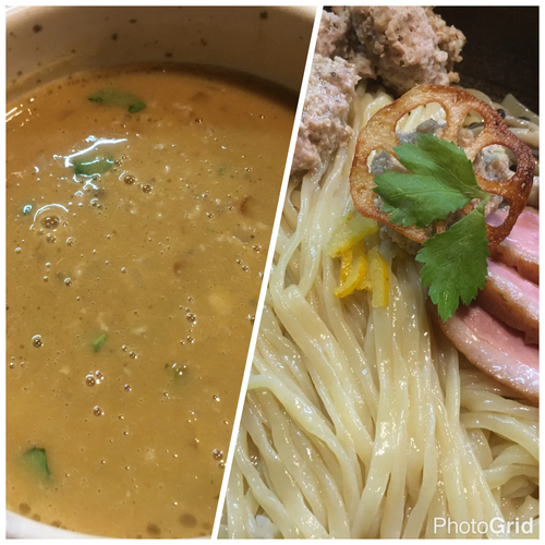 「【限定】  鴨パイタンつけ蕎麦」@はりけんラーメン 南店の写真