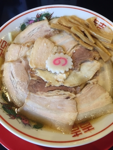 「肉煮干中華そば」@肉煮干し中華そば さいころの写真