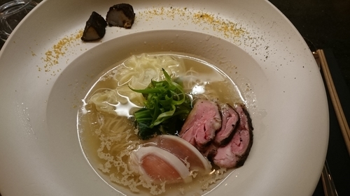 「鴨潮らーめん￥1200」@MENSHOの写真