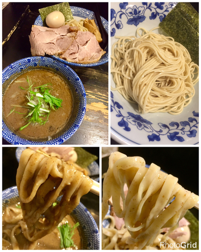 「【限定】煮干しつけめん(中)￥850＋替え玉￥100」@狼煙 〜NOROSHI〜の写真