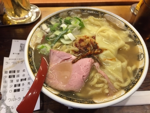 「煮干ラーメン（塩） 820円」@ラーメン凪 大宮店の写真