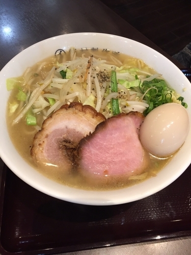 「タンメン＋大盛＋肉増し＋味玉」@中華そば 飯村製作所の写真