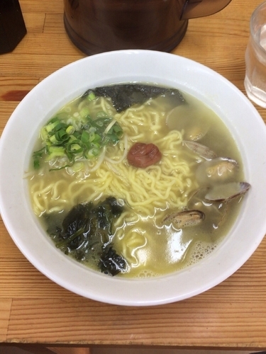 「あさりラーメン」@瀬戸内ラーメン 大島の写真