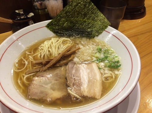 「本日のバリ煮干しそば 780円」@蕾 煮干 分家の写真