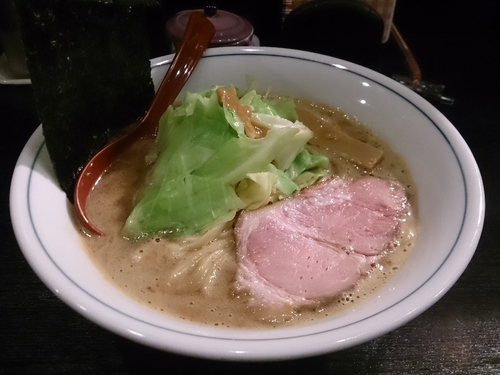 「蟹鶏白湯濃厚らーめん」@雨ニモマケズの写真