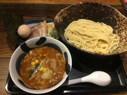 「味噌つけ麺 920円 マル得盛り210円」@三ツ矢堂製麺 上福岡店の写真