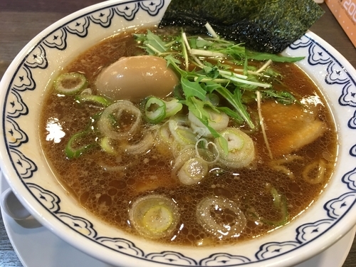 「味玉中華」@東京豚骨拉麺 ばんから 竜王バイパス店の写真