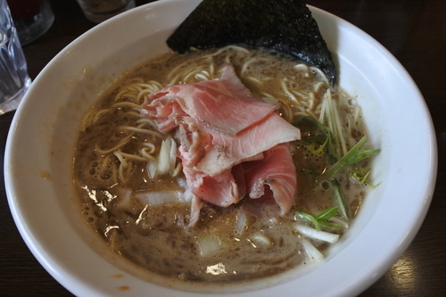 「超濃厚煮干らぁめん」@濃厚道場 幸手本部の写真