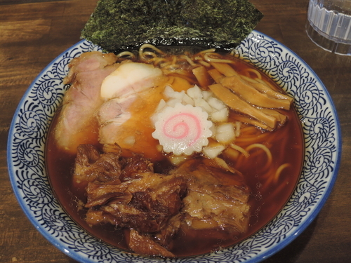 「上ニボ汁そば」@汁そば LUCY ルーシーの写真