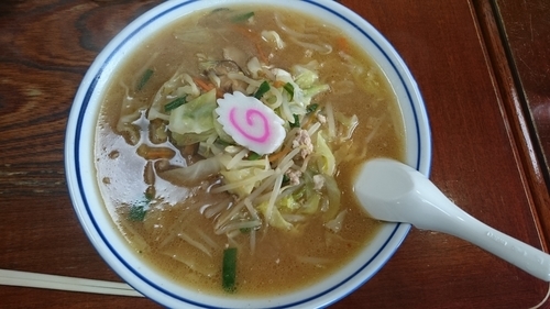 「しいたけ味噌ラーメン」@まるた食堂の写真