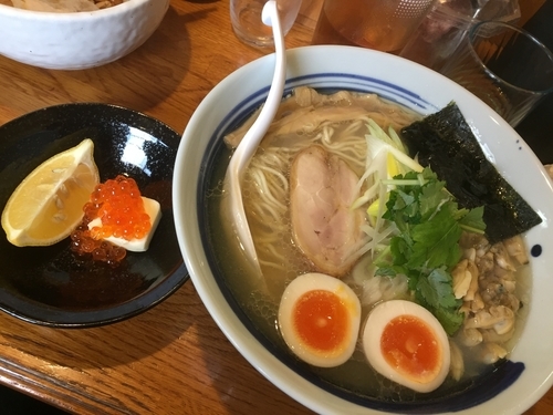 「【正月限定】あさりの塩バターそば¥700」@麺屋 鶏口の写真
