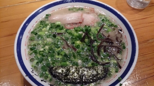 「ねぎラーメン」@博多長浜らーめん 田中商店の写真