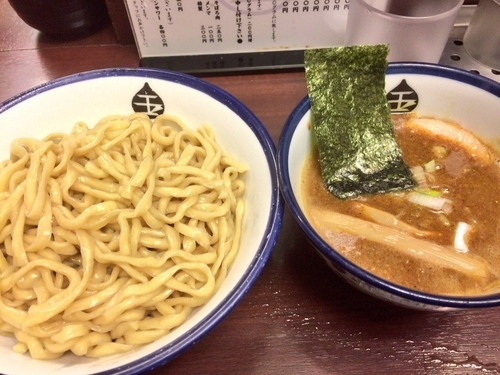「インドのつけ麺（中盛り あつもり） 900円」@つけめん 玉 本店の写真