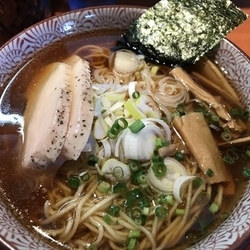 あご煮干そば【￥760】