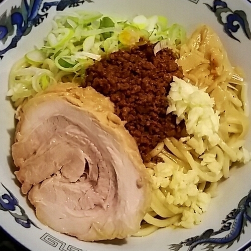 「【限定】肉！！油そば ８５０円」@特級鶏蕎麦 龍介の写真