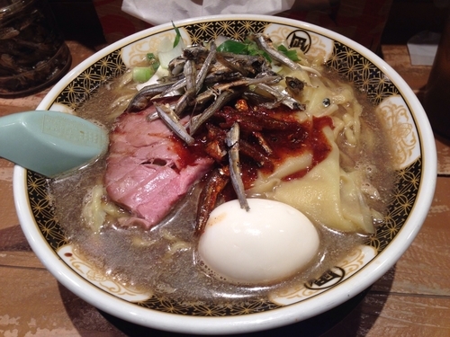 「味玉煮干しラーメン」@ラーメン凪 下北沢店の写真
