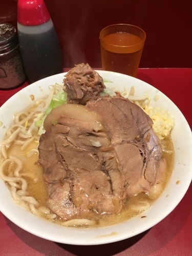 「小 ニンニク 野菜少なめ」@ラーメン二郎 荻窪店の写真