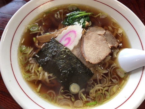 「醤油らーめん600円」@らーめん まつざきの写真