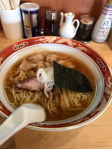 「ワンタン麺」@支那ソバ 玉龍の写真