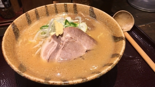 「濃厚味噌ラーメン」@北海道らぁめん 伝丸 亀戸店の写真