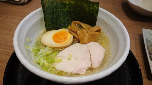 「〆らーめん（３９０円）」@麺処 直久 蒲田店の写真