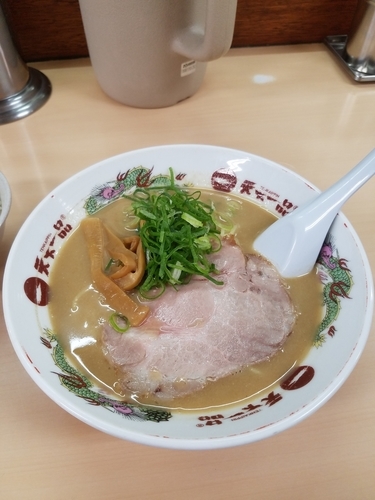 「こってりラーメン+ライス」@天下一品 立川店の写真
