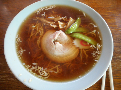 「ラーメン ５８０円」@ラーメンショップ 姉妹の写真