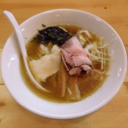「煮干そば（680円）」@味噌ぶり noodle みやみやの写真