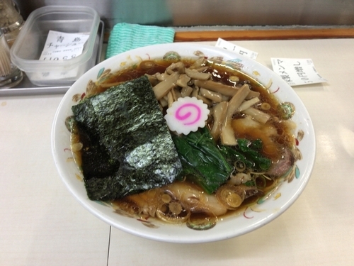 「青島チャーシュー、メンマトッピング」@青島食堂 秋葉原店の写真