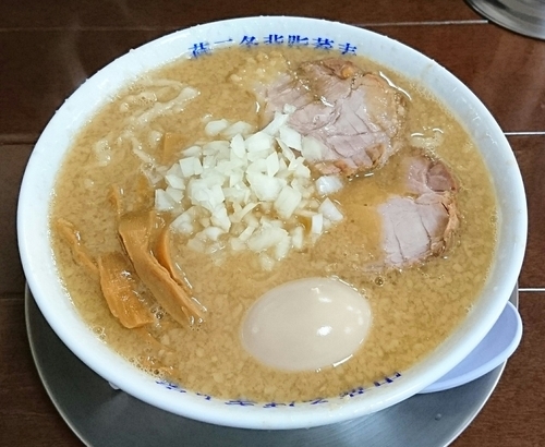 「中華そば+味玉」@燕三条中華そば ぎと家 武里本店の写真