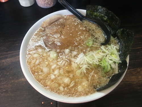 「魚魂ラーメン 小」@自家製麺 麦魂の写真