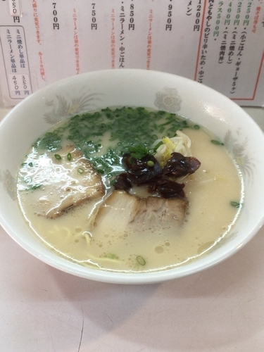 「にんにくラーメン」@らーめん まるじゅうの写真