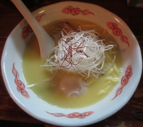 「鶏白湯らーめん＋クーポン味玉　820円」@麺・酒処 ぶらりの写真