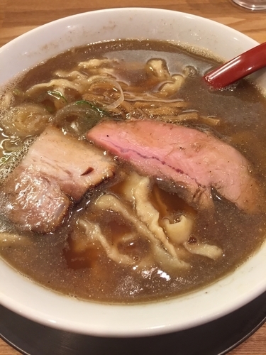 「喜多方煮干ラーメン(醤油)」@麺や 七彩 八丁堀店の写真