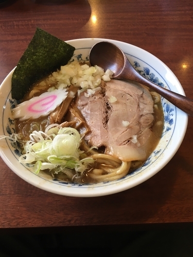 「濃厚中華そば700円」@特製もりそば 瑛の写真