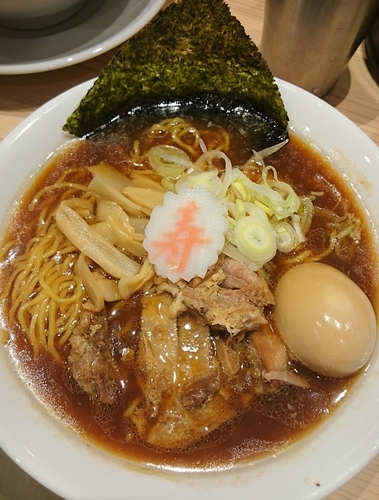 「【限定】一条流がんこラーメン総本家インスパイア～正月煮干編～」@鯛塩そば灯花 本店の写真