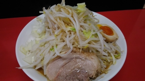 「冬季限定「みそ」　800円＋玉ねぎ50円」@びんびん豚の写真