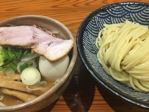 「つけ味噌900円、味玉100円」@麺 一直の写真