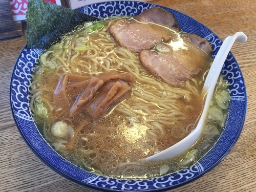 「酢・山椒らーめん（大盛）」@のんべえ食堂 天火の写真